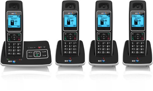 6500 Cordless DECT Phone with Answer Machine and Nuisance Call Blocking (Pack of 4)