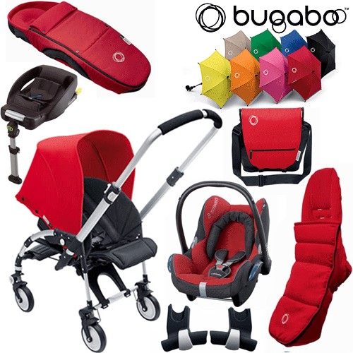 Bugaboo Bee Package 4 - Pushchair Cabriofix Car Seat
