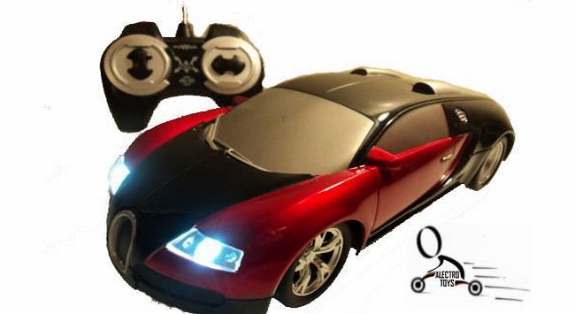 Bugatti 1:18 BUGATTI VEYRON like Radio Remote Control Car Scale FAST SPEED Boys Gift Birthday
