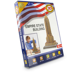 Build Your Own 3D Empire State Building