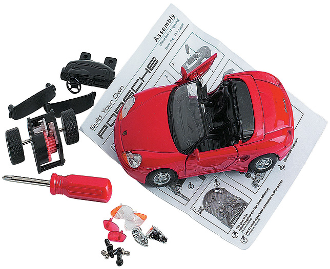 build Your Own Car Models, Porsche