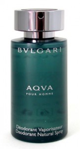 Bulgari Aqva Pour Homme Deodorant Natural Spray
