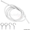 120cm/48` Curtain Wires With 2 Hooks