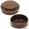 BULK Brown Small Size Castor Cups Pack of 20