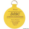 Bulk Hardware Disc Adhesive Plate Hanger 75mm