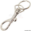 BULK Nickel Plated Steel Hipster Keyrings Pack