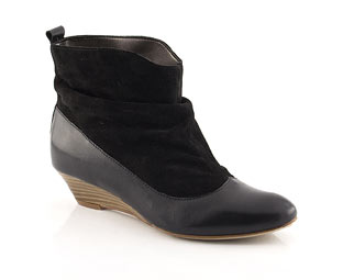 Ankle Boot With Wedge Heel