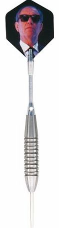 Phil Taylor Dart - Stainless Steel, 24 g
