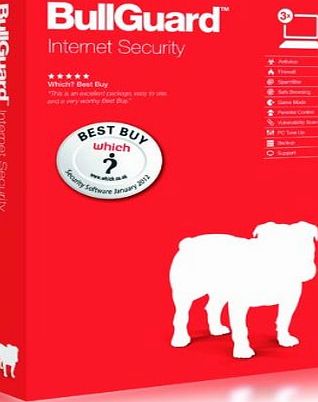 Bullguard  Internet Security 12, 1 year subscription, 3 Users (PC)