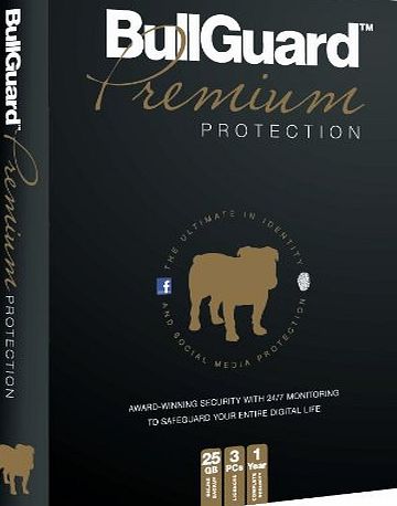 Bullguard Complete All In One Premium Protection - 3PC - 1 Year with 25GB Online Backup