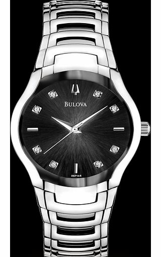 Bulova Ladies Diamond Set Watch 96P146