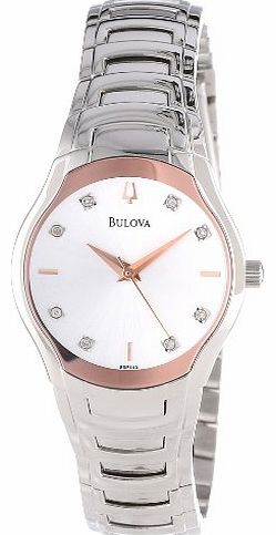 Bulova Ladies Diamond Watch 96P145