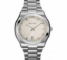 Bulova Ladies Dress Silver Steel Bracelet Watch