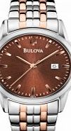 Bulova Ladies Two Tone Steel Bracelet Watch