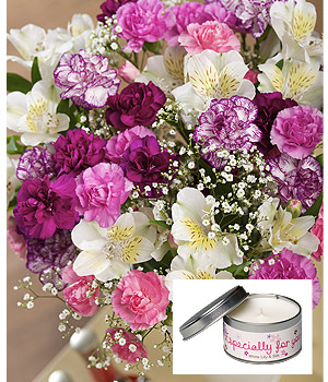 Bunches.co.uk Especially For You Candle Gift FEFYCG