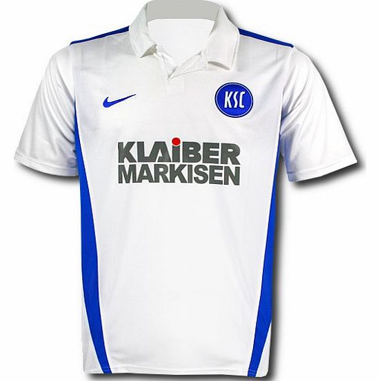 Bundesliga Nike 2010-11 Karlsruhe Nike Away Football Shirt
