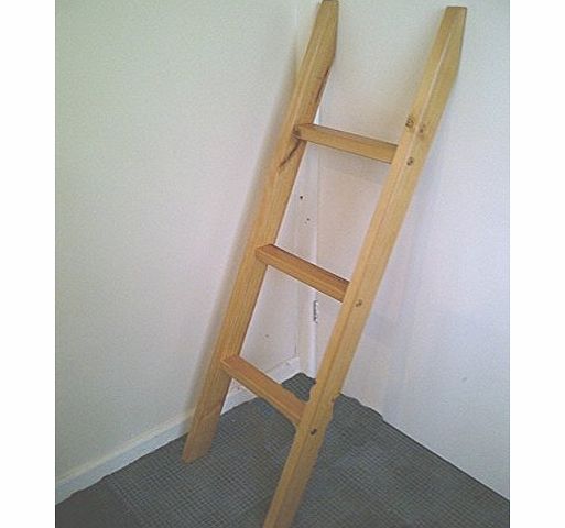 Bunkbed Ladder Pine Bunkbed Ladder - Bunk Bed Slanted Ladder Solid Pine