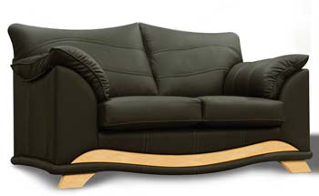 Eagle Azure Leather 2 Seater Sofa