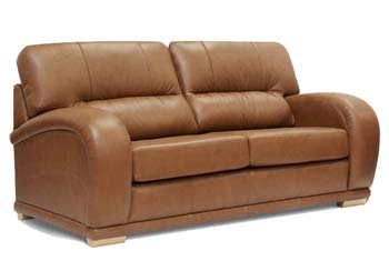 Buoyant Upholstery Ltd Phoenix Leather 3 seater Sofa Bed