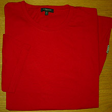Crew-neck T-shirt With Tab In Side Seam ()