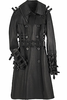 Burberry Prorsum Leather trench coat