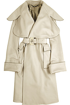 Burberry Prorsum Zip trim coat