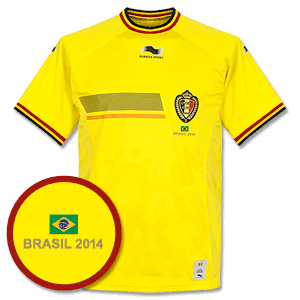 Belgium 3rd Shirt 2014 2015 Inc Free Brazil 2014