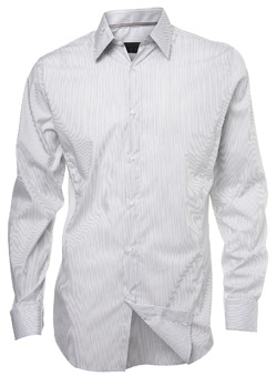 Black Label White Striped Luxury Shirt