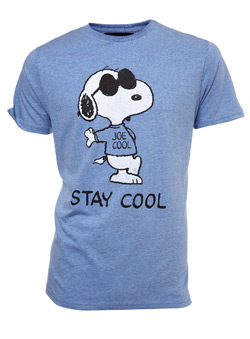 Blue Snoopy Licenced T-shirt