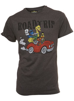 Brown esame Street RoadtripPrinted T-Shirt