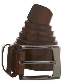 Brown Premium Leather Smart Casual Belt