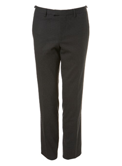 Burton Charcoal Fine Stripe Trousers