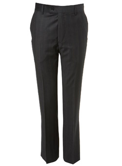 Burton Dark Grey Fine Stripe Suit Trousers