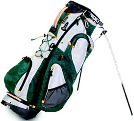 Golf Alpine Stand Bag Green/Silver