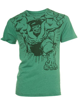 Green ncredible HulkPrinted T-Shirt