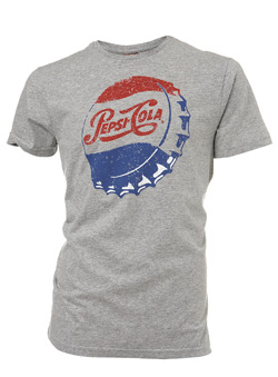 Grey Pepsi Cola T-shirt