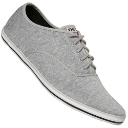 Burton Grey Plimsoll Lace Up Shoes
