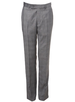 Grey Prince of Wales Check Smart Trousers