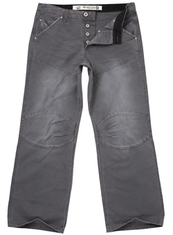 Burton Grey Razor Knee Panel Casual Trousers