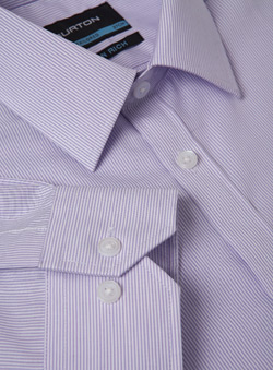 Lilac Stripe Non Iron Shirt