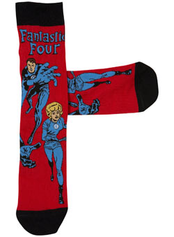 One Pack Fantastic Four Socks