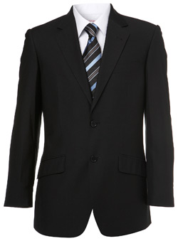 Plain Black Suit Jacket