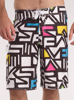 Quiksilver Graphic Printed Boardshorts