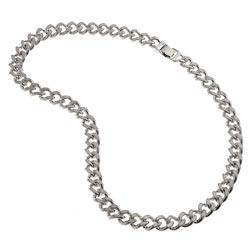 Silver Look Chain Necklace