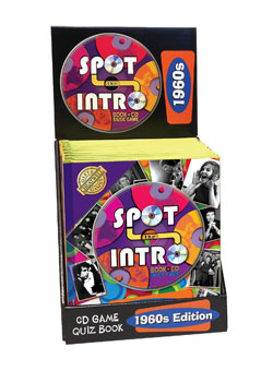 Spot the Intro 60` Book and CD Quiz Game