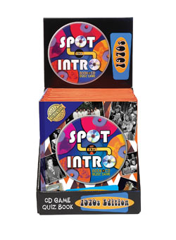 Spot the Intro 70` Book and CD Quiz Game
