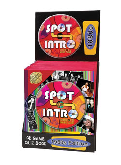 Spot the Intro 80` Book and CD Quiz Game