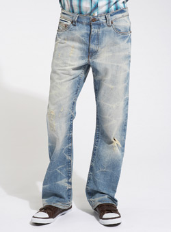 Tom Rip Bootcut Denim Jeans
