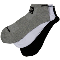 Umbro 3 Pack of Trainer Liner Socks