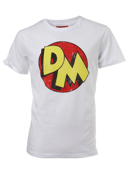 White Dangermouse Logo T-shirt